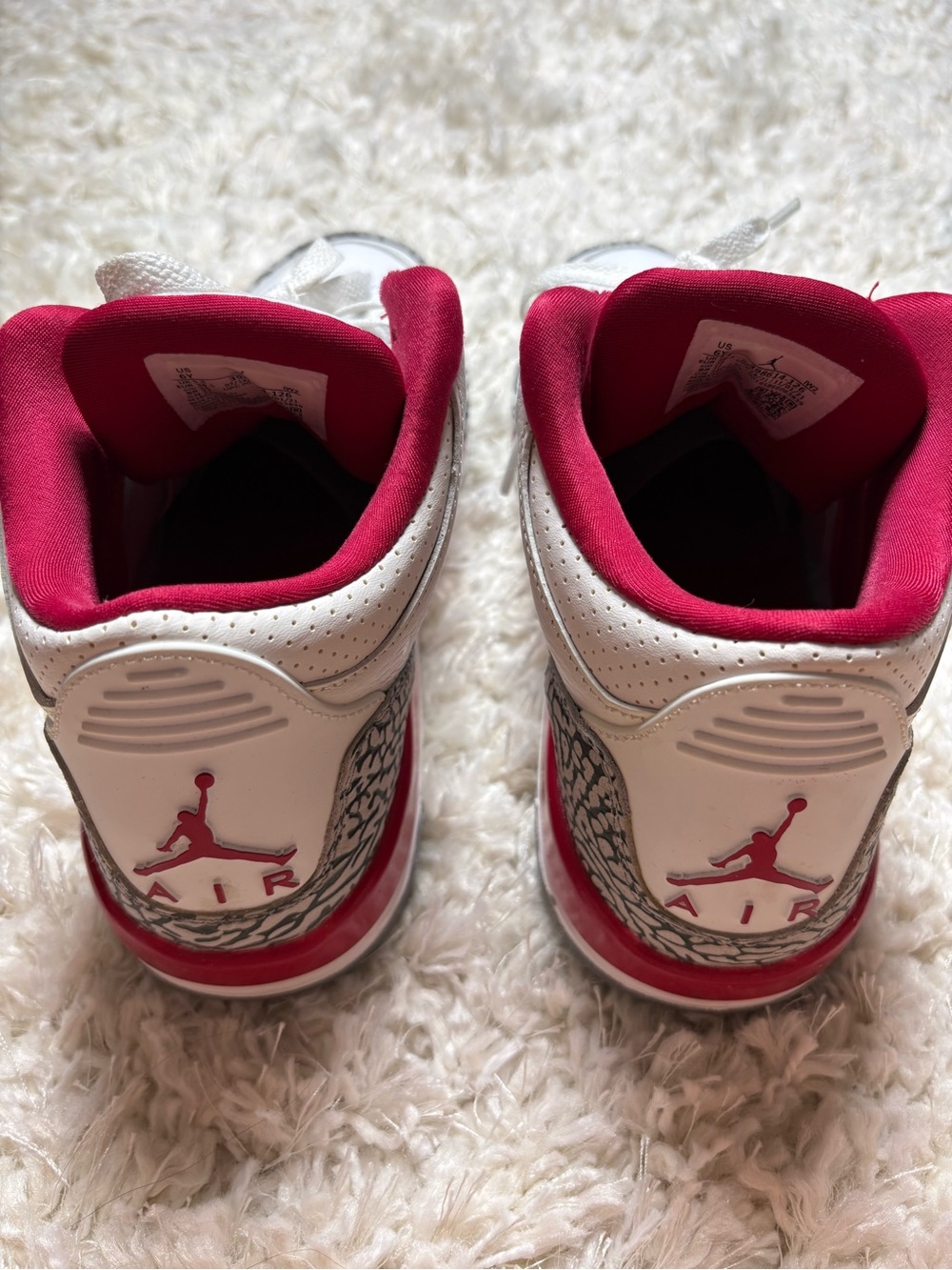 Jordan Retro 3 "Cardinal" - Picture 5 of 7